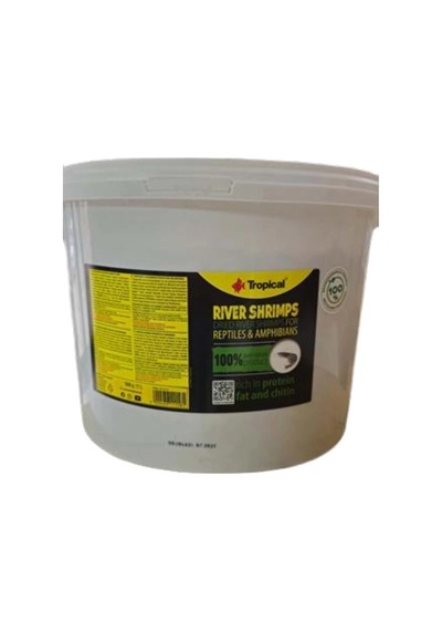 Tropical River Shrimps 100 Gr Kovadan Bölme