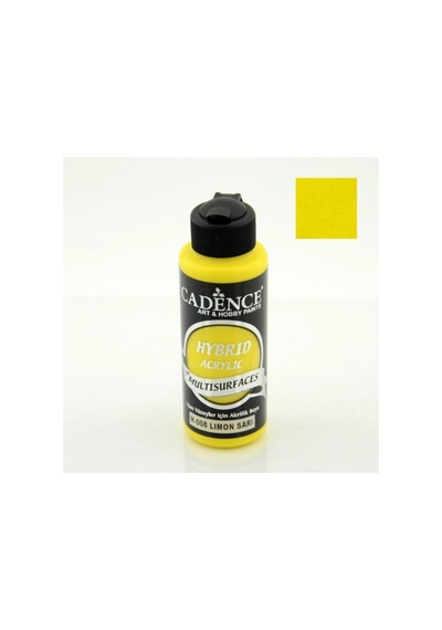 Hybrıd Akrilik Multısurfaces H-008 Limon Sarı 120ml Limon Sarı Limon Sarı