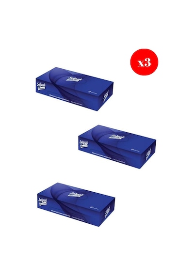 Selpak Kutu Mendil Standart 3 x 50'li