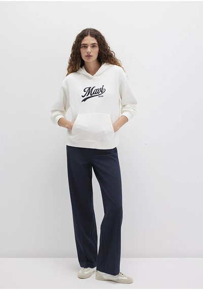 Mavi Ekru Kadın Sweatshirt M1s10420-80194 Ekru