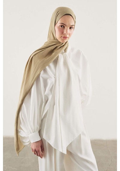 Defacto Fresh Scarfs X Defacto Premium Nude Keten Şal I1758ax26smbg406 Bej-bg406