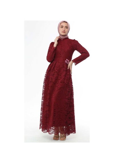 Modi Ahunisa Henna Abiye Bordo 5646