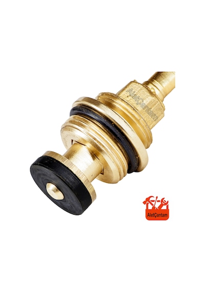 Aletçantam Ankastre Salmastra Geniş Tip 3/4 Stop Valf 9.5 CM Altın