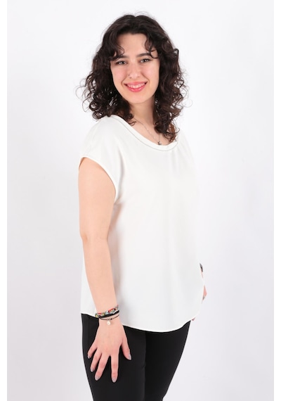 Ayhan 81948 Kadın Bluz 81948-174-R0462 Ekru