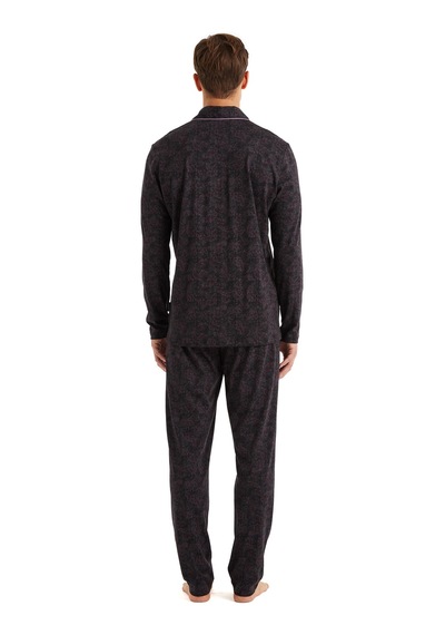 Blackspade Erkek Pijama Takımı 40589 - Desenli Çok Renkli