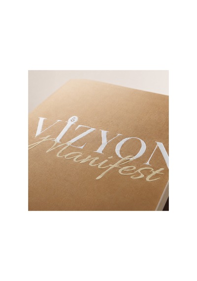 Vizyon & Manifest Defteri 114 Sayfa Hedef, Niyet Ve Manifest Defteri Bej - 914606270 Bej