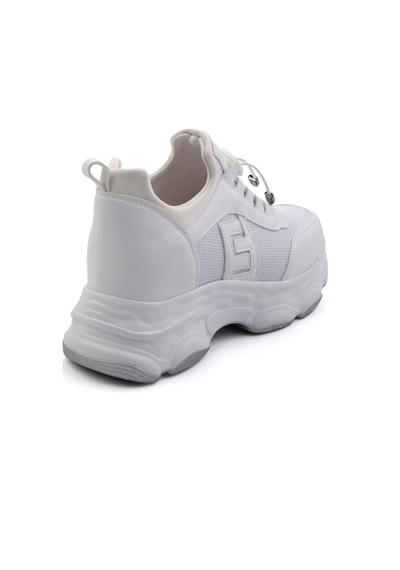 Bambi Beyaz Kadın Sneaker K01093606609 Beyaz