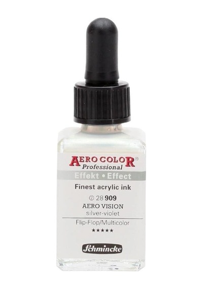 Schmincke Aero Color Akrilik Mürekkep 28 Ml. 909 Aero Vision Silver Violet Diğer