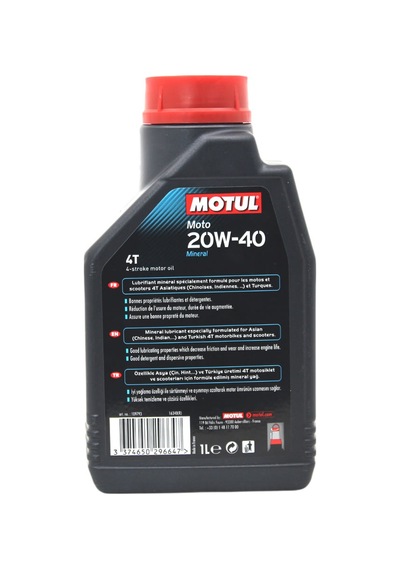 Motul Moto 4T 20W-40 Motosiklet Yağı