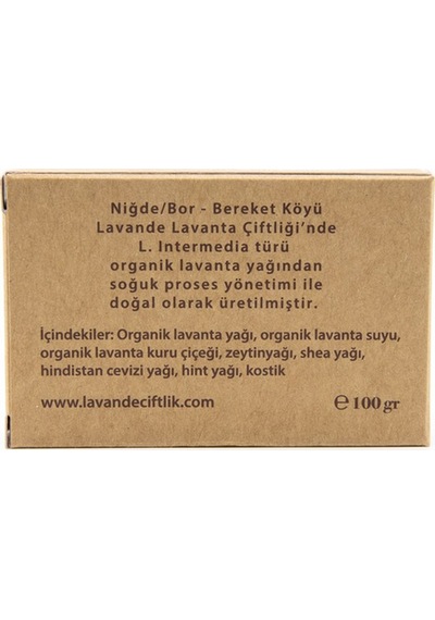 Doğal Lavanta Sabunu Mor