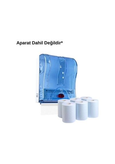 Wanda Soft Sensörlü/hareketli Kağıt Havlu 6'li Paket 3 Kg - 2 Katlı, 21cm Yaprak Eni