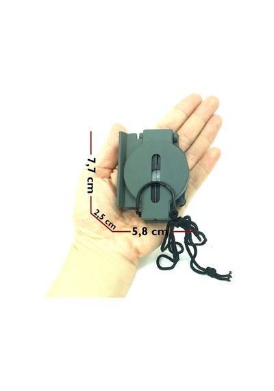 Tfa Metal Yürüyüş Pusulası Yağ Dolgulu Yeşil