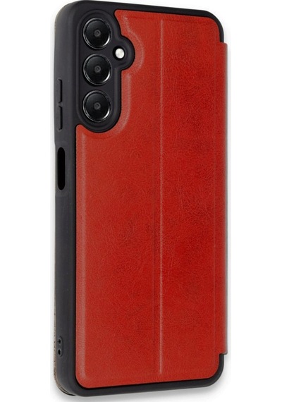 Galaxy Uyumlu. A36 Kılıf Flip Cover - Kırmızı