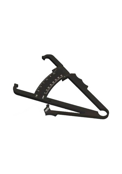 Fitness Için Vücut Plastik Skinfold, Yağ Ölçer,yağ Kaliper, Caliper 17 Cm Beyaz, Whıte Sıyah