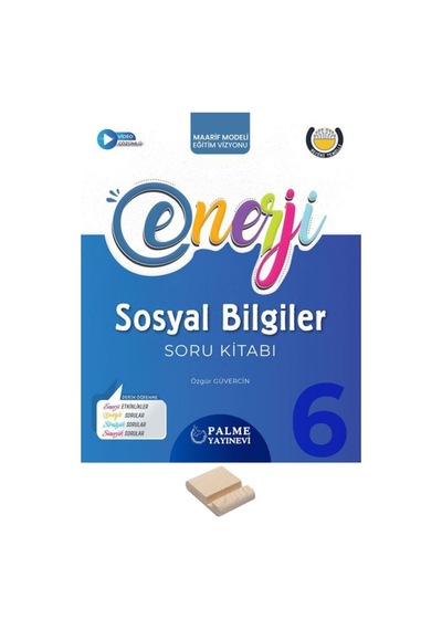6. Sınıf Sosyal Bilgiler Soru Kitabı Ve Telefon Tutucu