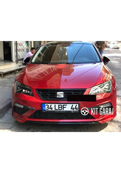 Seat Leon Mk3 2017-2020 Custom Fr Ön Ek Plastik Boyasız