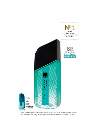 Avon Full Speed Surfer Erkek Edt 100ml Fresh