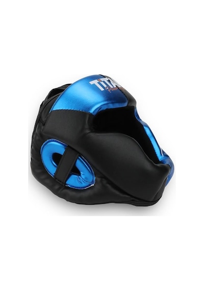 Titan Sport Yüz Korumalı Boks Kaskı , Mavi-siyah Model Çok Renkli