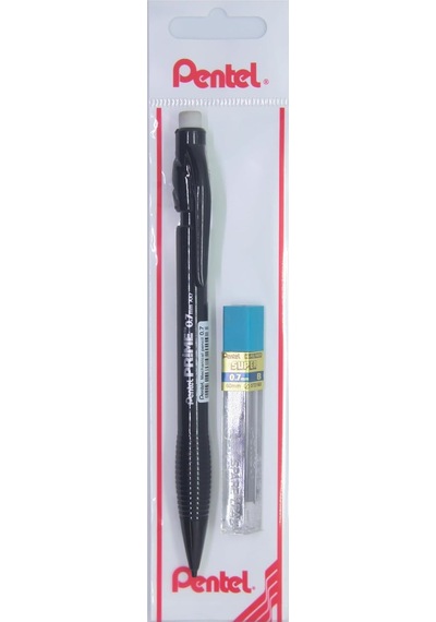 0.7 Mm Prıme Plastik Gövdeli Versatil + 12&apos Li Yedek Uç Set Siyah -