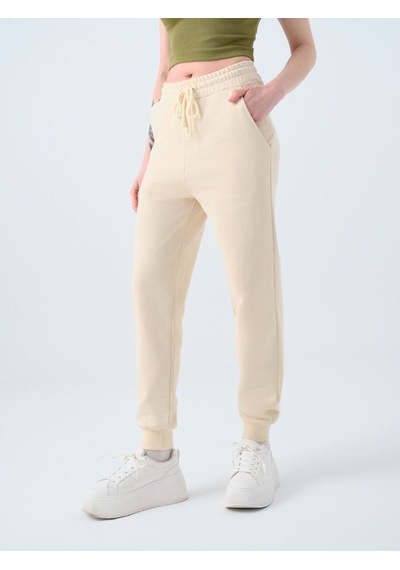 LOFT Jogger Fit Kadın Eşofman Altı Lf2039247 Q1.v1 Ekru