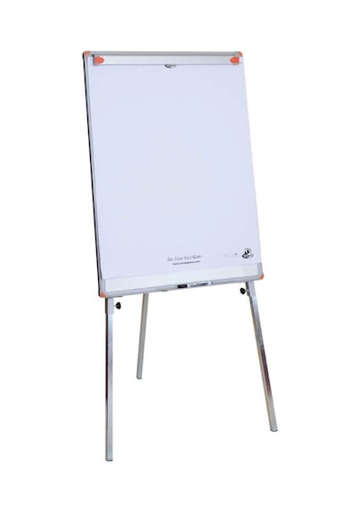 Yazı Tahtası Teleskopik Ayaklı Lamine Flipchartlı 65x100 Pan234 Beyaz