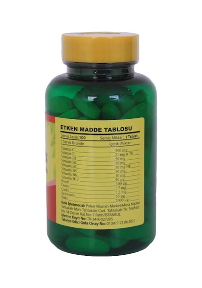 Vitapol Vitamin B Complex 2X100 Tablet Ağustos 2024
