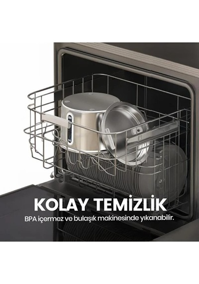5 Adet Evcil Hayvan Su Pınarı Paslanmaz Çelik 2.2 Litre