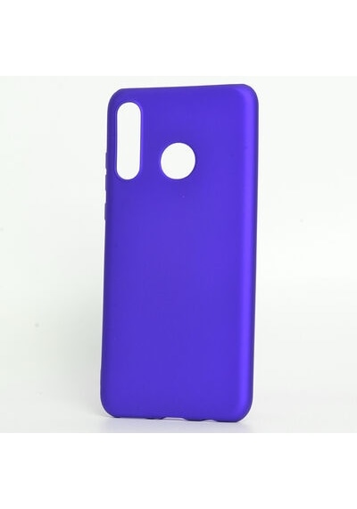 Huawei P30 Lite Kılıf Esnek Yapılı İnce Slim Silikon Kapak Ryc/premier Lacivert