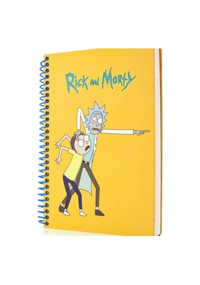 Keskin Color Bloknot Spiralli Rick And Morty A6 80 Yp Çizgili 140400-11 Diğer