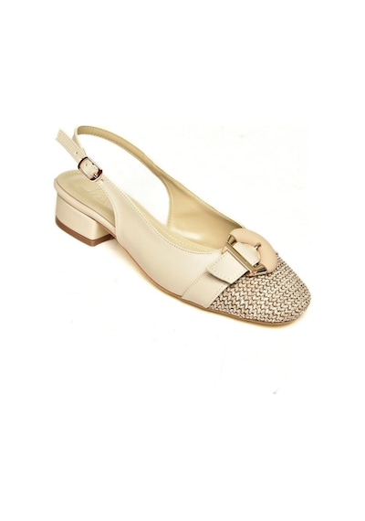 Fox Shoes U676235309 Ten Alçak Topuklu Kadın Ayakkabı Ten