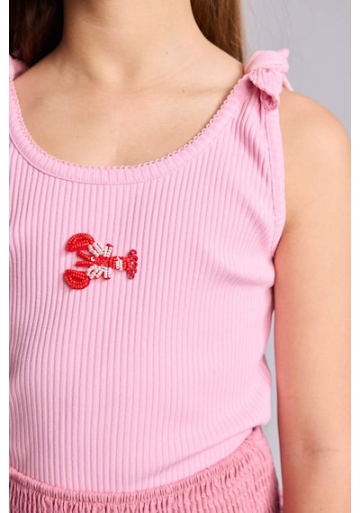 Defacto Bisiklet Yaka Desenli Atlet Kız Çocuk H7257a826hspn666 Pembe-pn666