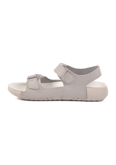 United Colors Of Benetton Gri Cırtlı Hafif Kız Çocuk Sandalet Bn-1419 F