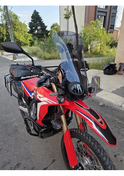Motocam Honda Crf 300 Rally Ön Cam 2017-2026 Model 56cm Füme Renkli 4mm