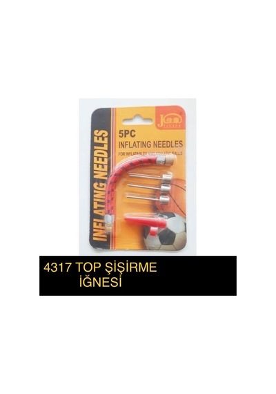 Bisiklet ve Top Şişirme Iğne Seti Açık Kahverengi