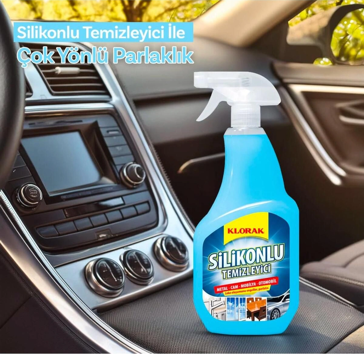 Silikonlu Temizleyici 800 Ml 6 Adet 6'lı