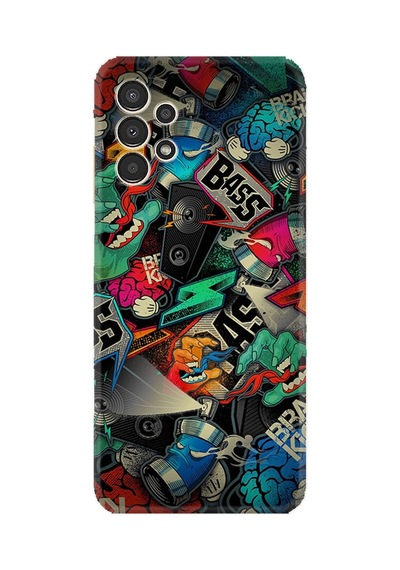 Samsung Samsung Galaxy Uyumlu A54 Kılıf Resimli Desenli Silikon Platinium Series Bass 1886