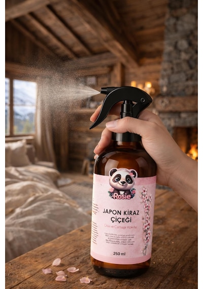 Rosie Japon Kiraz Çiçeği Sprey Oda Ve Giysi Kokusu 250 Ml, Sakura Çiçeği Ferahlığı Fresh