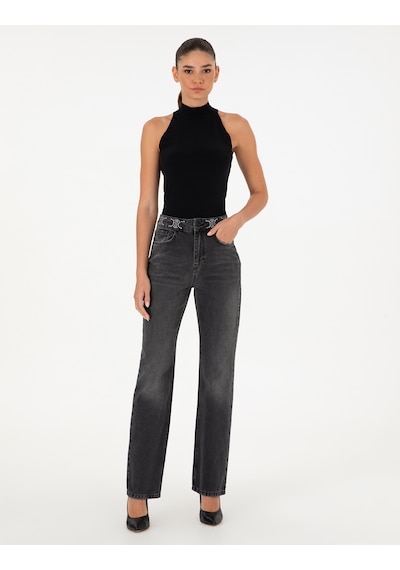Pierre Cardin Kadın Antrasit Jean Pantolon 50291373-vr006 Antrasit