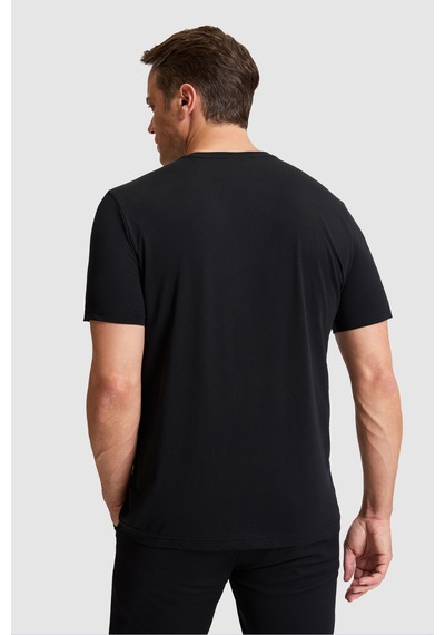 U.s. Polo Assn. Erkek Siyah Tişört Basic 50322312-vr046