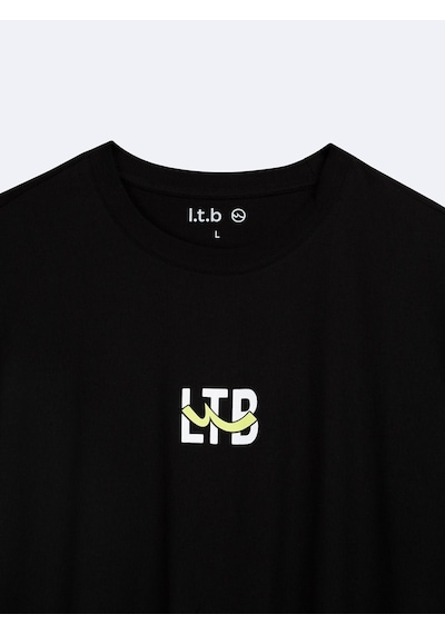 Ltb Lekeda Logo Baskılı Siyah Erkek Kısa Kol T-shırt Siyah