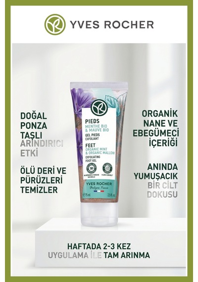 Ayak Bakımı İçin Ponza Taşlı Peeling Ölü Deri Temizleyici Jel 75 Ml