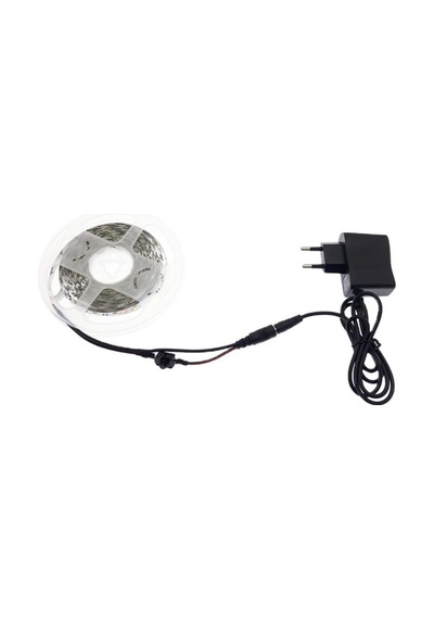 3 Çipli Günışığı Şerit Led 4 Metre 12v Adaptör Kuruluma Hazır Anahtarlı Set