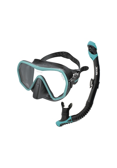 Seac Ajna Maske Şnorkel Set Tiffany Turkuaz