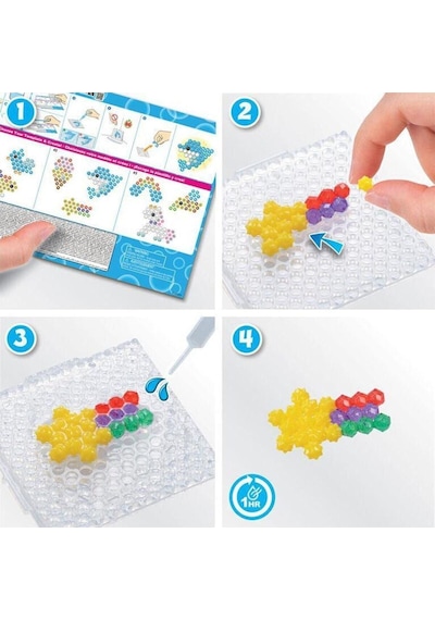 31725 Aquabeads Mini Yaratıcı Set 120 Parça +4 Yaş - Temz-890432 1 Adet