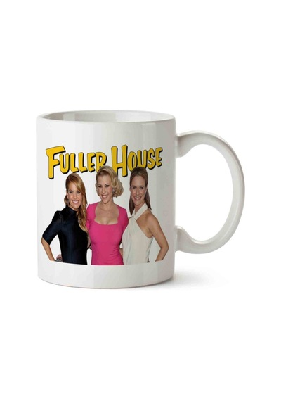 Fuller House Porselen Kupa Bardak Beyaz