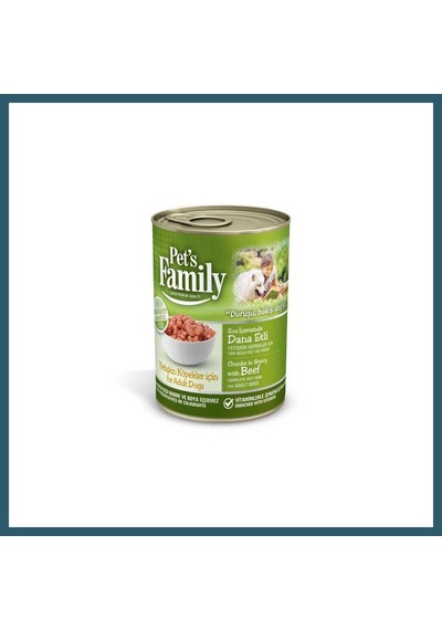 Pets Family Köpek Konserve Dana 400gr 1 Adet Ob