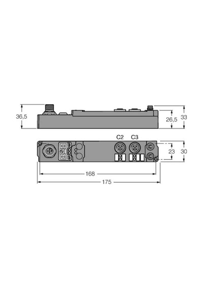 Turck 6824122 Scob-0002d-0002 Canopen İçin Piconet Tek Modül