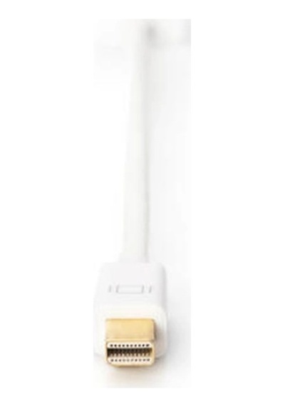 Dıgıtus Ak-340404-001-w Mini Displayport Dp Hdmi Adaptör Kablosu, Mini Dp Erkek - Hdmi Tip A Dişi,