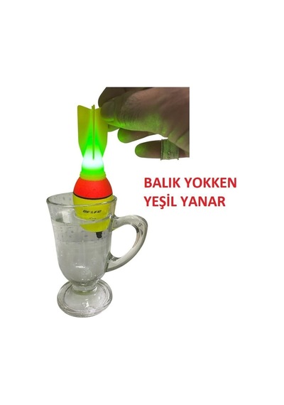 Effe Hg1298 50gr Vuruş Sensörlü Işıklı Eva Balık Şamandırası