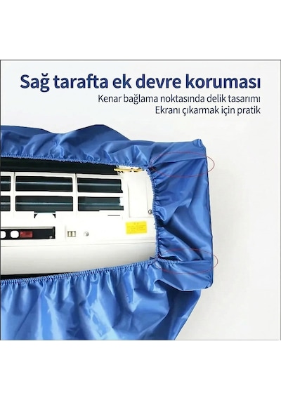 Sunup Sn-29150 Duvara Monte Klima Temizleme Kılıfı 106cm